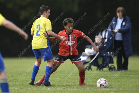 Penwortham St Teresa's FC Yellow vs Prodigy Futbol Lab, Under 13, Football, Penwortham, UK - 28 Sep 2025
