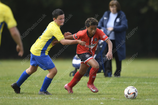 Penwortham St Teresa's FC Yellow vs Prodigy Futbol Lab, Under 13, Football, Penwortham, UK - 28 Sep 2025