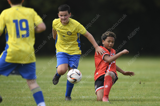 Penwortham St Teresa's FC Yellow vs Prodigy Futbol Lab, Under 13, Football, Penwortham, UK - 28 Sep 2025