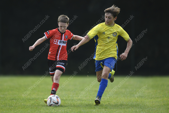 Penwortham St Teresa's FC Yellow vs Prodigy Futbol Lab, Under 13, Football, Penwortham, UK - 28 Sep 2025