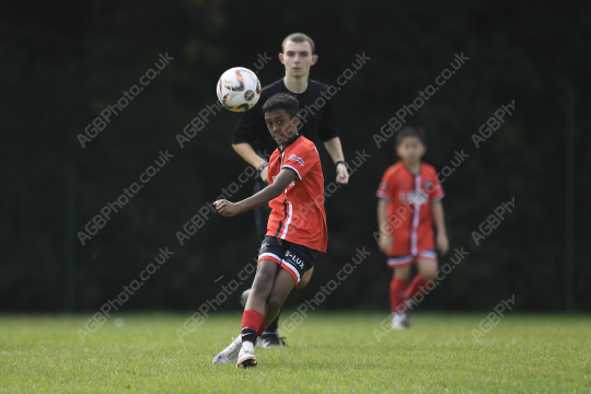 Penwortham St Teresa's FC Yellow vs Prodigy Futbol Lab, Under 13, Football, Penwortham, UK - 28 Sep 2025