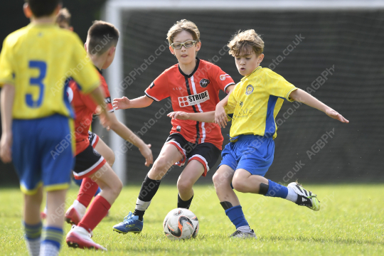Penwortham St Teresa's FC Yellow vs Prodigy Futbol Lab, Under 13, Football, Penwortham, UK - 28 Sep 2025