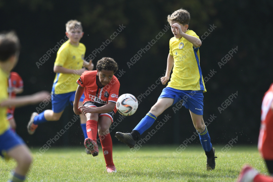 Penwortham St Teresa's FC Yellow vs Prodigy Futbol Lab, Under 13, Football, Penwortham, UK - 28 Sep 2025