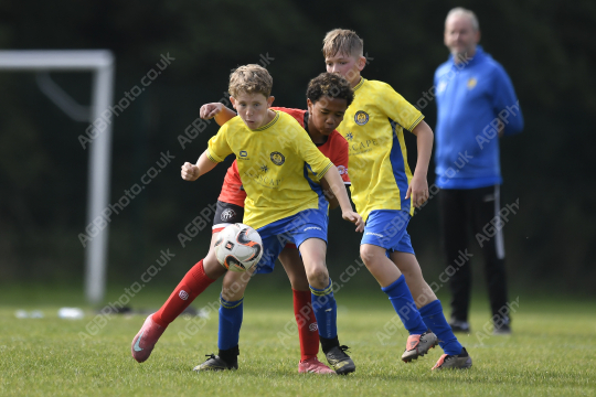 Penwortham St Teresa's FC Yellow vs Prodigy Futbol Lab, Under 13, Football, Penwortham, UK - 28 Sep 2025