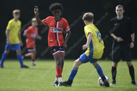Penwortham St Teresa's FC Yellow vs Prodigy Futbol Lab, Under 13, Football, Penwortham, UK - 28 Sep 2025