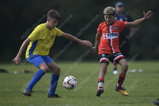Penwortham St Teresa's FC Yellow vs Prodigy Futbol Lab, Under 13, Football, Penwortham, UK - 28 Sep 2025