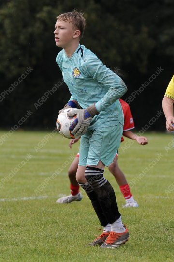 Penwortham St Teresa's FC Yellow vs Prodigy Futbol Lab, Under 13, Football, Penwortham, UK - 28 Sep 2025