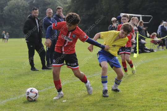 Penwortham St Teresa's FC Yellow vs Prodigy Futbol Lab, Under 13, Football, Penwortham, UK - 28 Sep 2025