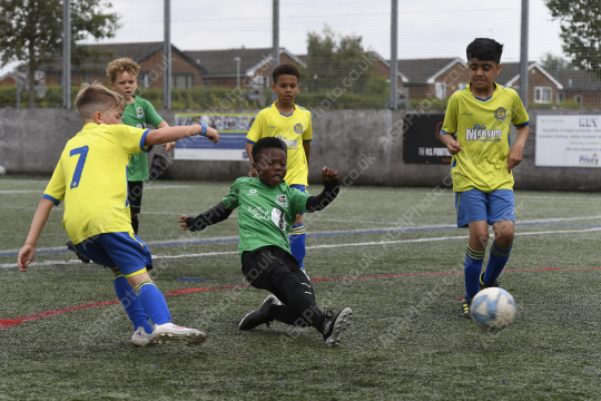 PST Festival Of Football, Under 9, Football, Penwortham, UK - 29 Jun 2025