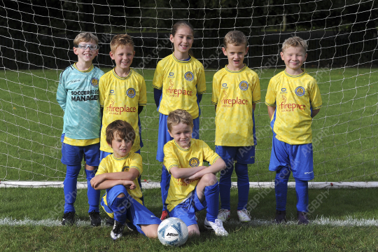 Sir Tom Finney FC Blue vs Penwortham St Teresa's FC Blue, Under 8, Football, Penwortham, UK - 13 Sep 2025