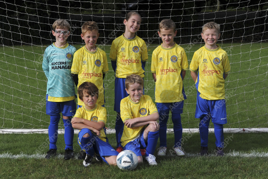 Sir Tom Finney FC Blue vs Penwortham St Teresa's FC Blue, Under 8, Football, Penwortham, UK - 13 Sep 2025