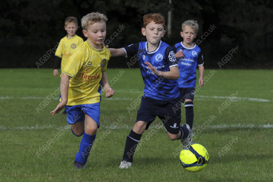 Sir Tom Finney FC Blue vs Penwortham St Teresa's FC Blue, Under 8, Football, Penwortham, UK - 13 Sep 2025