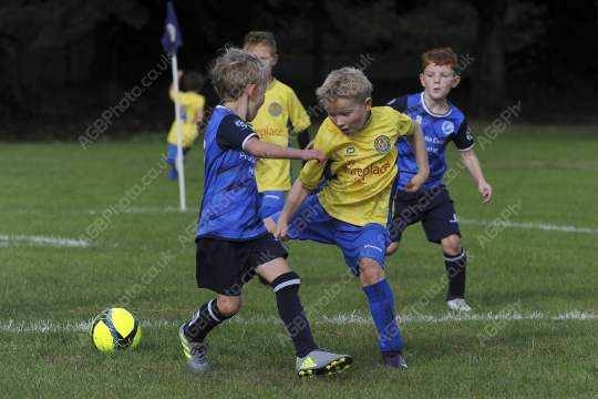 Sir Tom Finney FC Blue vs Penwortham St Teresa's FC Blue, Under 8, Football, Penwortham, UK - 13 Sep 2025