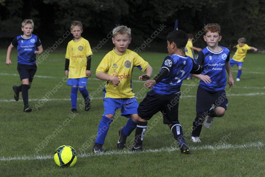 Sir Tom Finney FC Blue vs Penwortham St Teresa's FC Blue, Under 8, Football, Penwortham, UK - 13 Sep 2025