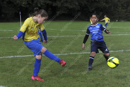 Sir Tom Finney FC Blue vs Penwortham St Teresa's FC Blue, Under 8, Football, Penwortham, UK - 13 Sep 2025