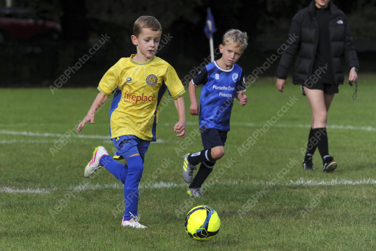 Sir Tom Finney FC Blue vs Penwortham St Teresa's FC Blue, Under 8, Football, Penwortham, UK - 13 Sep 2025