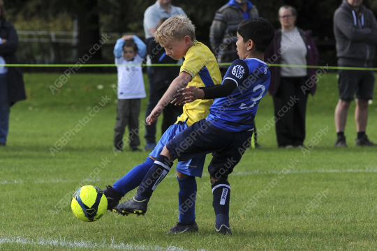 Sir Tom Finney FC Blue vs Penwortham St Teresa's FC Blue, Under 8, Football, Penwortham, UK - 13 Sep 2025
