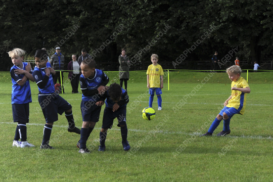 Sir Tom Finney FC Blue vs Penwortham St Teresa's FC Blue, Under 8, Football, Penwortham, UK - 13 Sep 2025