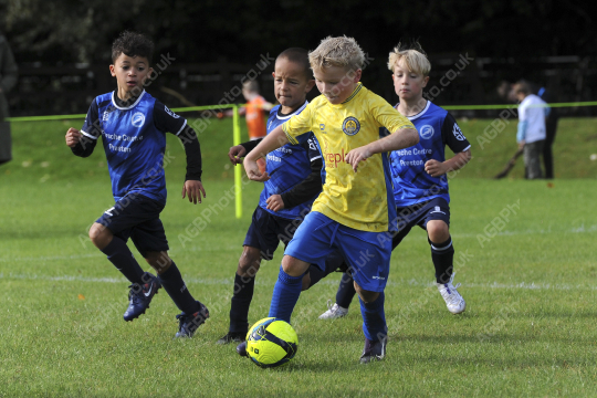 Sir Tom Finney FC Blue vs Penwortham St Teresa's FC Blue, Under 8, Football, Penwortham, UK - 13 Sep 2025