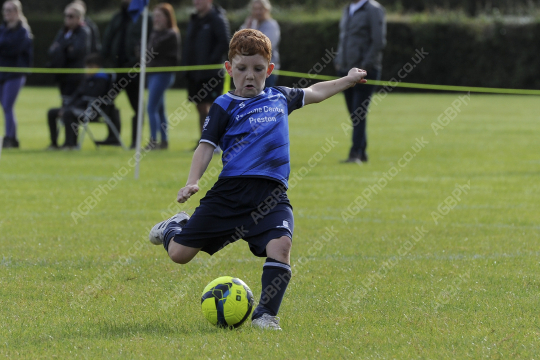 Sir Tom Finney FC Blue vs Penwortham St Teresa's FC Blue, Under 8, Football, Penwortham, UK - 13 Sep 2025