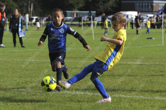 Sir Tom Finney FC Blue vs Penwortham St Teresa's FC Blue, Under 8, Football, Penwortham, UK - 13 Sep 2025