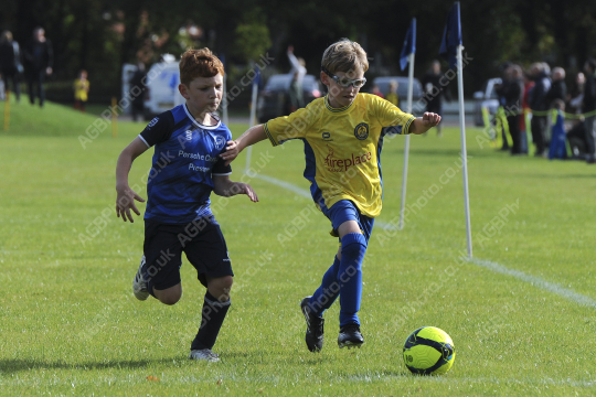 Sir Tom Finney FC Blue vs Penwortham St Teresa's FC Blue, Under 8, Football, Penwortham, UK - 13 Sep 2025