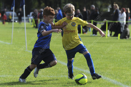 Sir Tom Finney FC Blue vs Penwortham St Teresa's FC Blue, Under 8, Football, Penwortham, UK - 13 Sep 2025