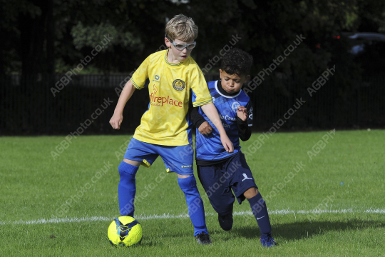 Sir Tom Finney FC Blue vs Penwortham St Teresa's FC Blue, Under 8, Football, Penwortham, UK - 13 Sep 2025