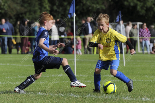 Sir Tom Finney FC Blue vs Penwortham St Teresa's FC Blue, Under 8, Football, Penwortham, UK - 13 Sep 2025
