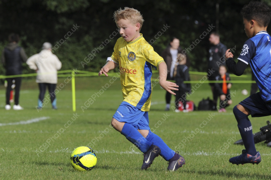 Sir Tom Finney FC Blue vs Penwortham St Teresa's FC Blue, Under 8, Football, Penwortham, UK - 13 Sep 2025