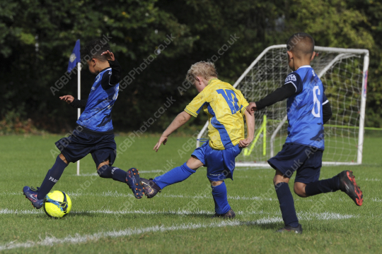 Sir Tom Finney FC Blue vs Penwortham St Teresa's FC Blue, Under 8, Football, Penwortham, UK - 13 Sep 2025