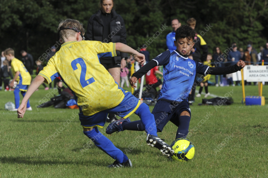 Sir Tom Finney FC Blue vs Penwortham St Teresa's FC Blue, Under 8, Football, Penwortham, UK - 13 Sep 2025