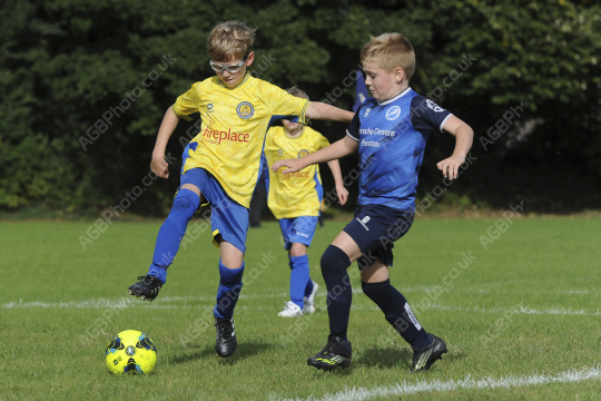 Sir Tom Finney FC Blue vs Penwortham St Teresa's FC Blue, Under 8, Football, Penwortham, UK - 13 Sep 2025