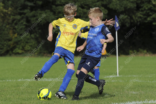 Sir Tom Finney FC Blue vs Penwortham St Teresa's FC Blue, Under 8, Football, Penwortham, UK - 13 Sep 2025