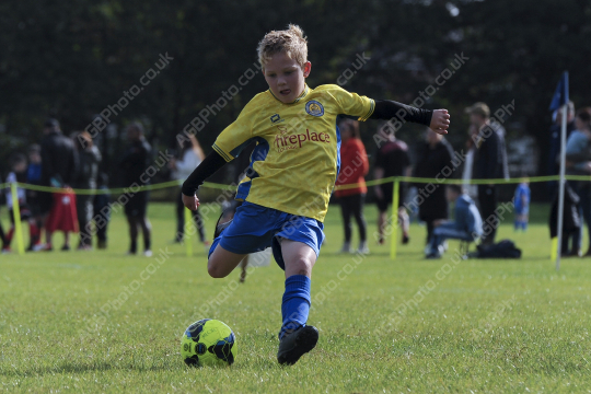 Sir Tom Finney FC Blue vs Penwortham St Teresa's FC Blue, Under 8, Football, Penwortham, UK - 13 Sep 2025