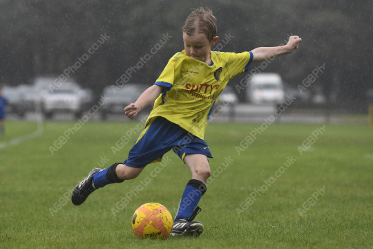 Sir Tom Finney FC Blue vs Penwortham St Teresa's FC White, Under 7, Football, Penwortham, UK - 20 Sep 2025