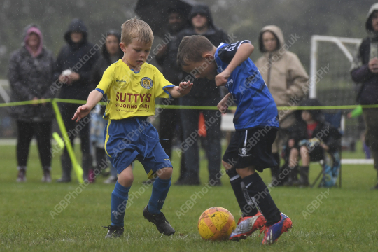 Sir Tom Finney FC Blue vs Penwortham St Teresa's FC White, Under 7, Football, Penwortham, UK - 20 Sep 2025