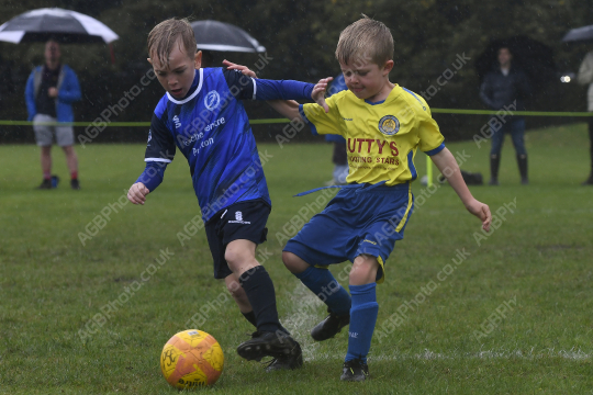 Sir Tom Finney FC Blue vs Penwortham St Teresa's FC White, Under 7, Football, Penwortham, UK - 20 Sep 2025